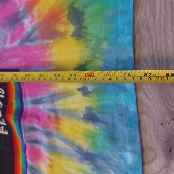 2021 Pink Floyd Tie-Dye T-Shirt Size Medium Unisex - Picture 2 of 7